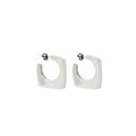 Pendientes Cuadrados Color Plata Pendientes Cuadrados Color Plata